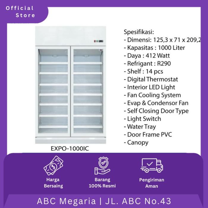 Gea Display Cooler / Chiller Showcase EXPO1000IC / EXPO-1000IC