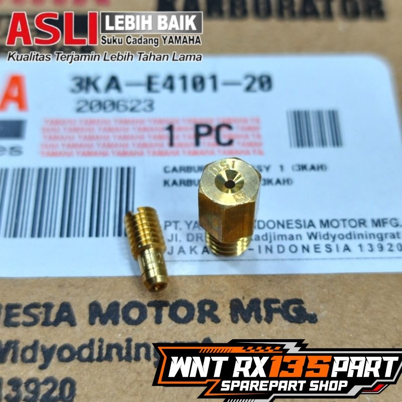 PILOT JET MAIN JET PJ MJ KARBU KARBURATOR RX KING ORIGINAL YAMAHA GENUINE PART