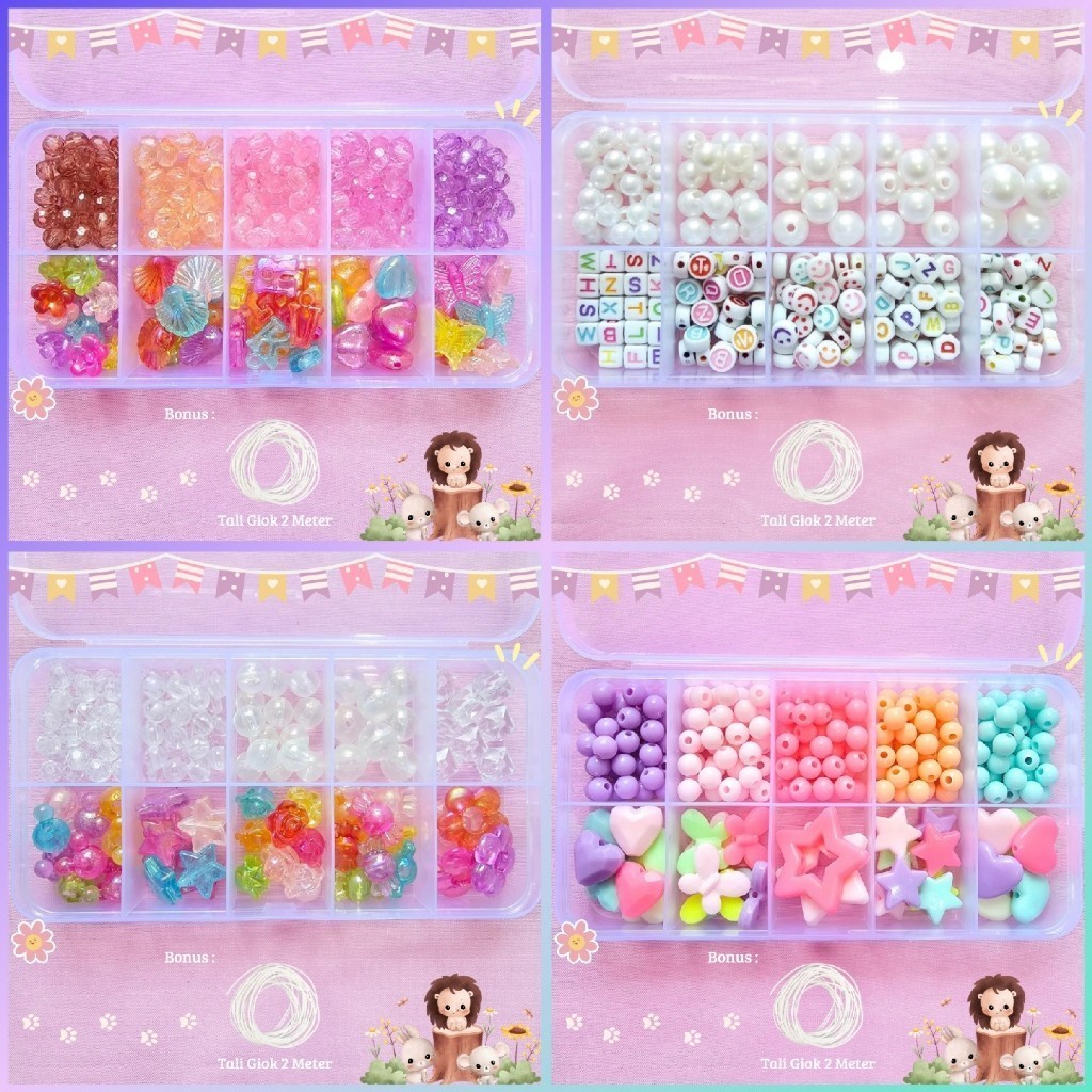 Manik - Manik Mote 1 Set / DIY Manik Manik Set Aesthetic - 1 Set DIY Manik Manik - Manik Manik 1 Set