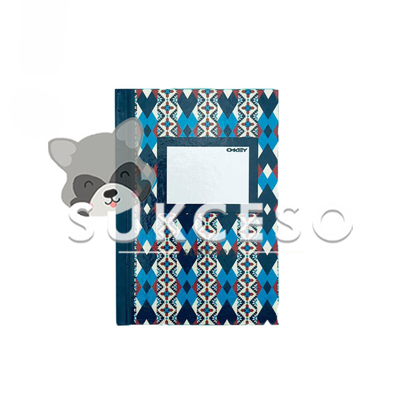 

OKEY HC Octavo 100 Lembar Buku Catatan Hard Cover Buku Saku Ukuran A6