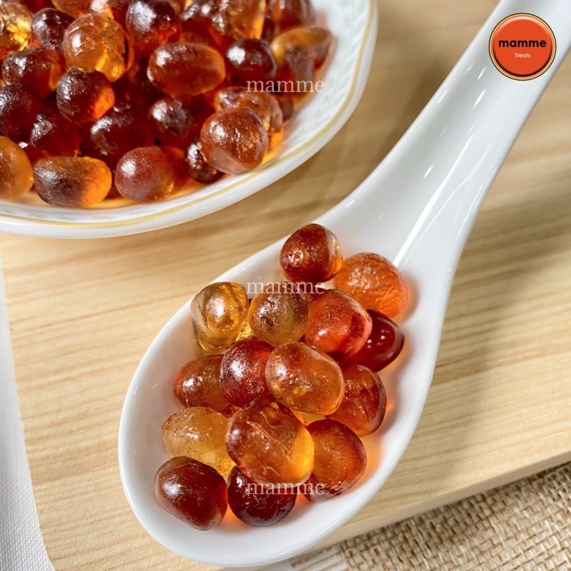 

Mamme - Peach Gum Jumbo Premium Grade Super A+ / Tao Jiao 150 Gram