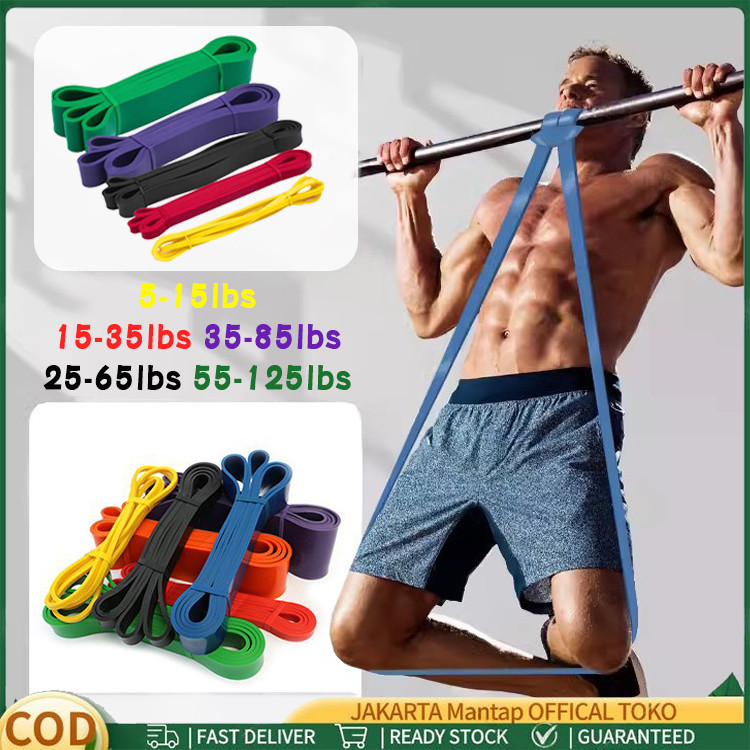 Resistance Band Power Band Fitness Yoga Stretch Band / Pull Up / Alat Fitness Olahraga Gym Alat Yoga
