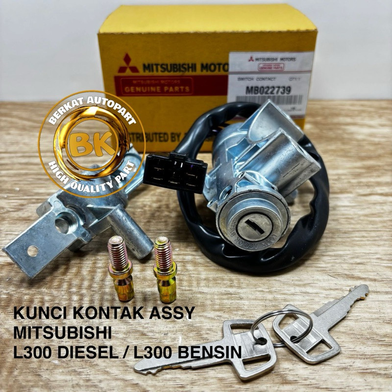 KUNCI KONTAK ASSY MITSUBISHI L300 DIESEL BENSIN L 300 SOLAR DISEL GRADE OEM