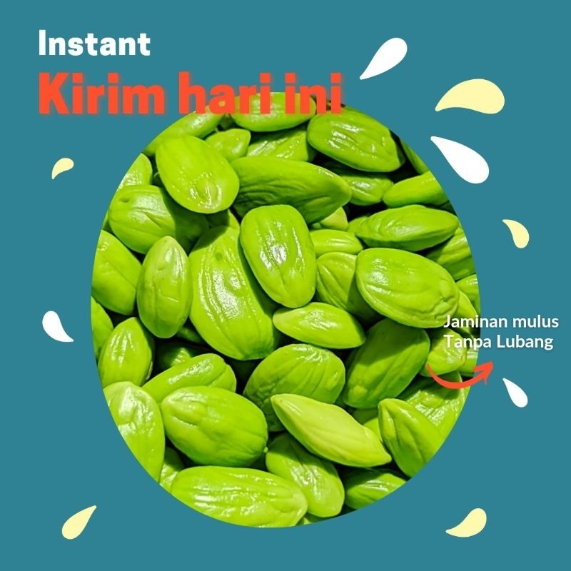 

Pete kupas 500GR - 0,5 kg - segar kupas dadakan JAMINAN MULUS terlaris berkualitas