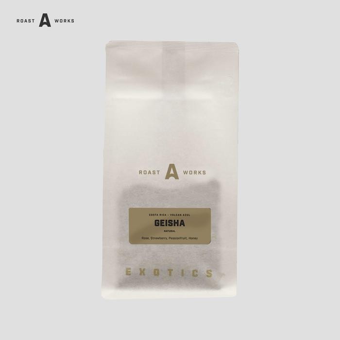 

Costa Rica Volcan Azul Geisha Natural - Exotics Coffee (Filter 100GR) - A Roastworks - Biji Kopi