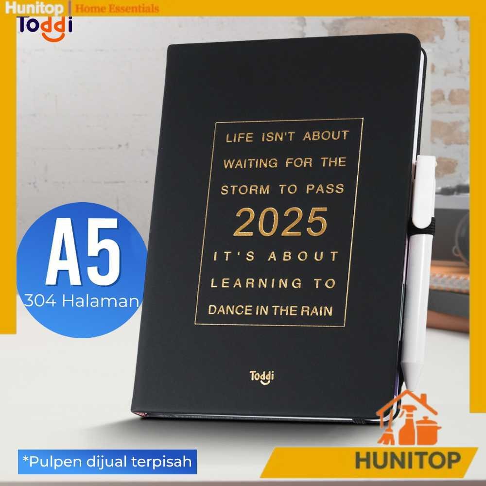 

Toddi Buku Agenda Softcover Monthly Planner Notebook 304 Halaman - TD-20251