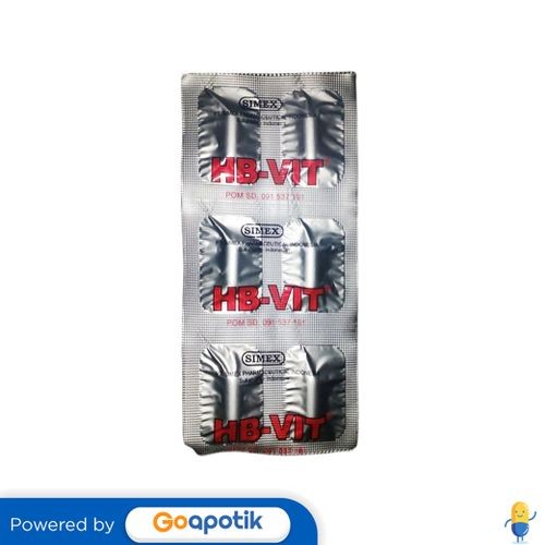 Hb-Vit 500 Strip 6 Kaplet