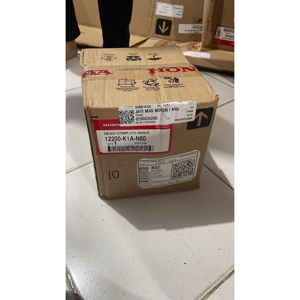 12200-K1A-N80 Blok head genio beat led scoopy K2F