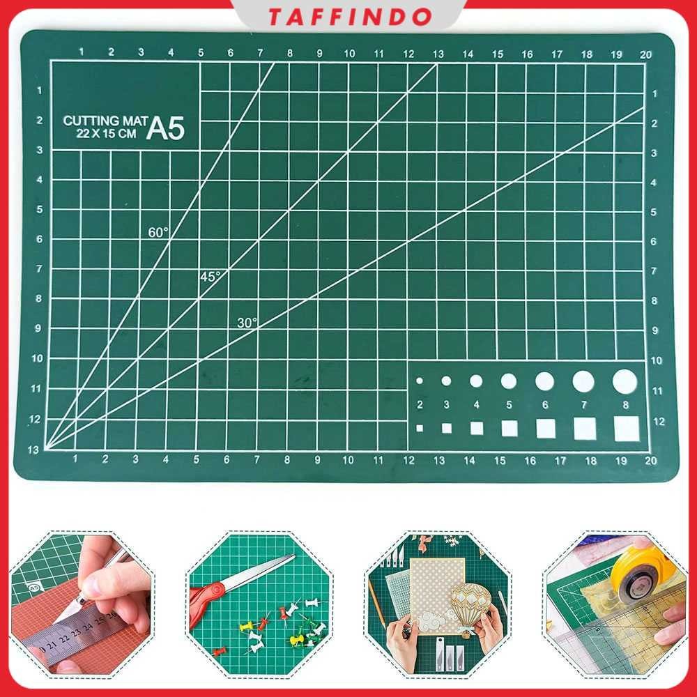 

Working Pad Cutting Mat Alas Potong Papan Kerja A5 22x15cm - GKSA4