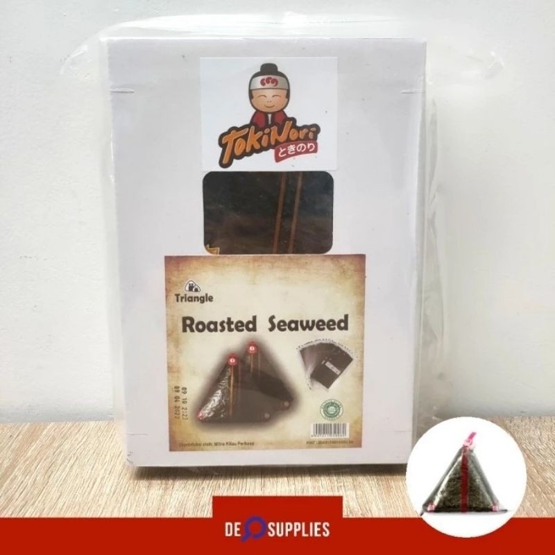 

Tokinori Onigiri Triangle Roasted Seaweed - Wrapper Sushi Nori 1 box