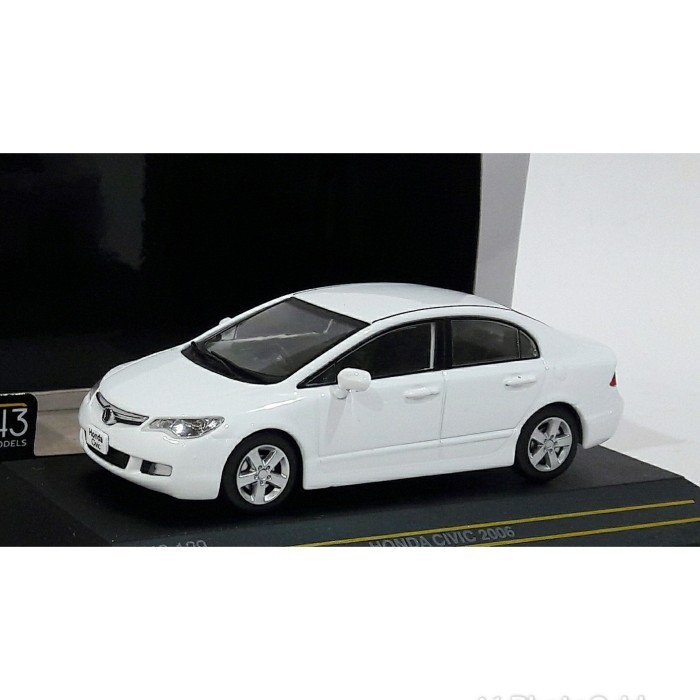 DIECAST MINIATURE 1/43 FIRST43 HONDA CIVIC WHITE FD2 (RHD) RARE UNLIMITED