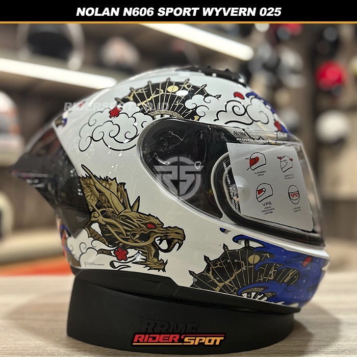 Helm Motor Nolan N606 Sport WYVERN 025 Nolan N606 N60-6 italy ORI