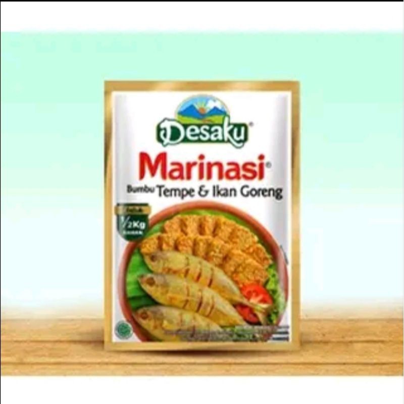 

Desaku Bumbu Marinasi 1 Renceng Isi 12 Sachet | Bumbu Ayam Goreng, Ikan, Daging | Bumbu Praktis Marinasi Siap Pakai