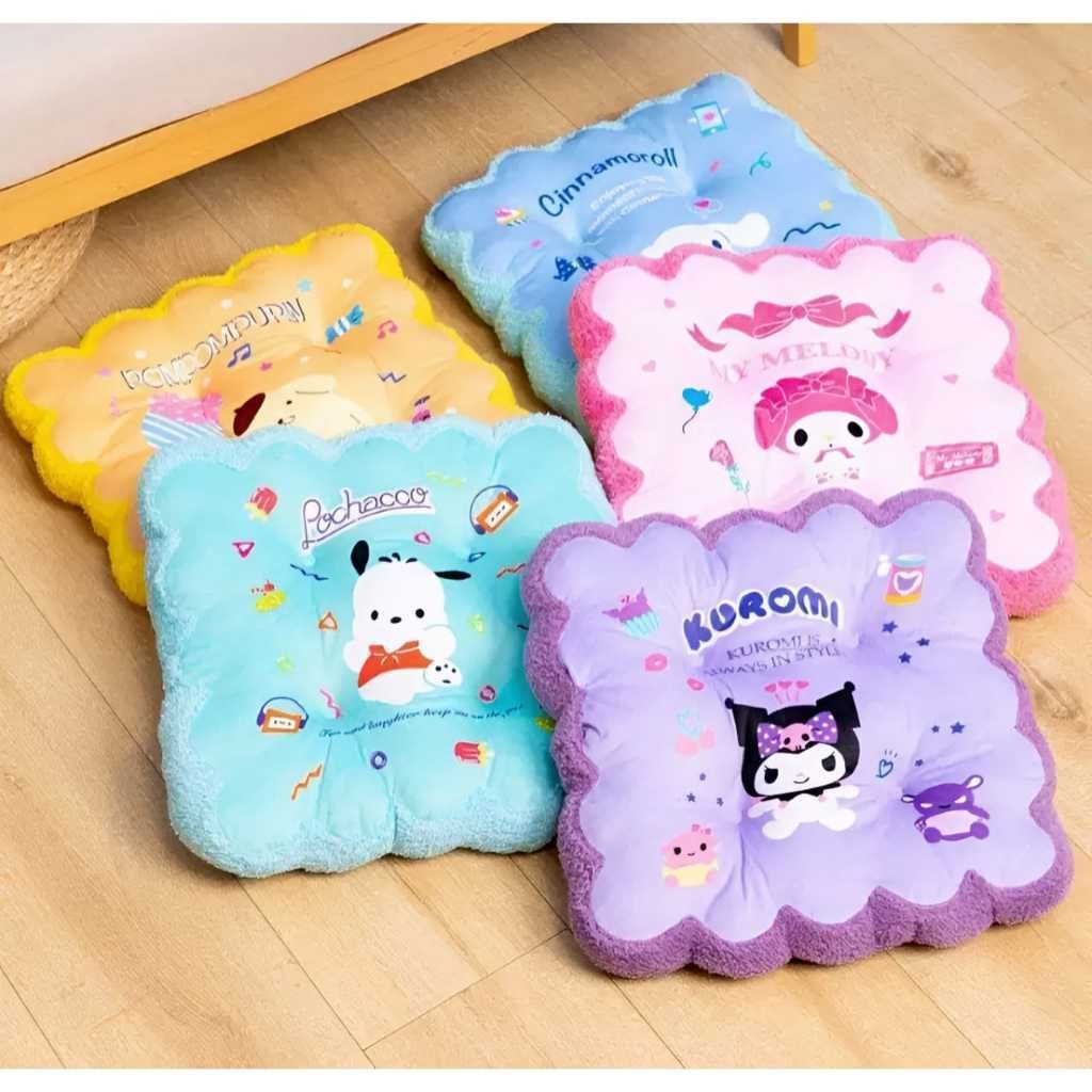 Bantal Duduk Sanrio Import Bantal Kotak Bantal Sofa Sanrio Alas Duduk Bantal Karakter Sanrio