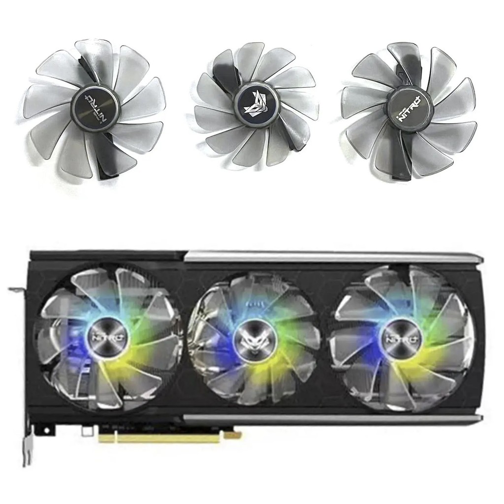 Original new CF1015H12D CF9010H12D RX5700 ARGB GPU fan for Sapphire RX 5700 XT 8GB NITRO+ Special Ed