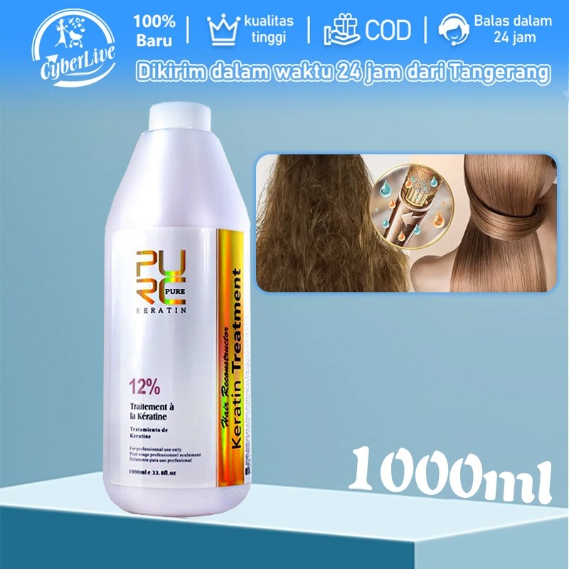 1000ml 12% Keratin Hair Treatment Keratin Care Purc Treatment Brazilian Smoothing