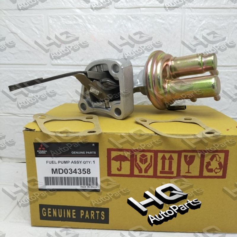 Membran Fuel Pump Assy  Pompa Bensin Komplit Mitsubishi L038 L300 Bensin Colt T120 Lama Asli
