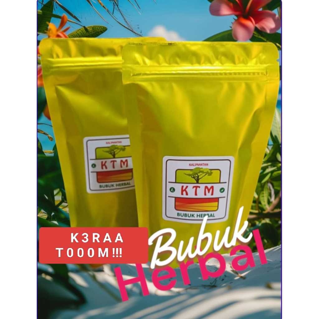

borneo ktm Herbal bubuk jamu BPOM 500gram yellow,Gold,Maenggda terbaruu