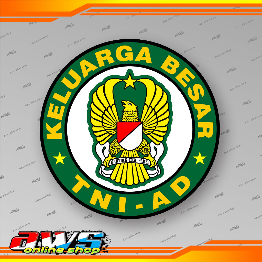 

Sticker TNI AD Timbul Lingkaran