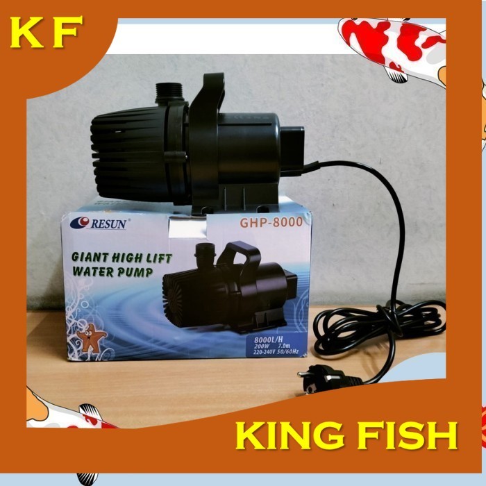 RESUN GHP 8000 ghp8000 pompa air kolam ikan air terjun pompa celup