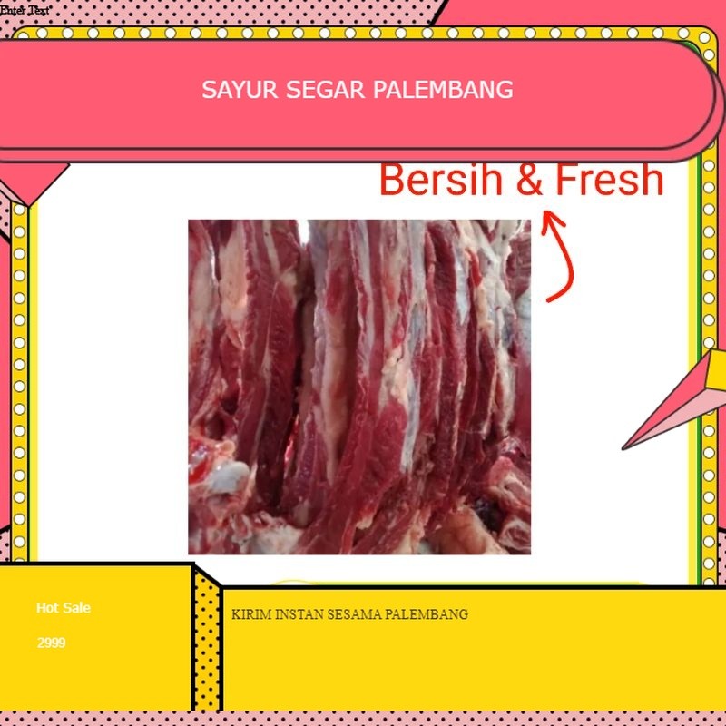 

Iga Sapi Fresh - Palembang