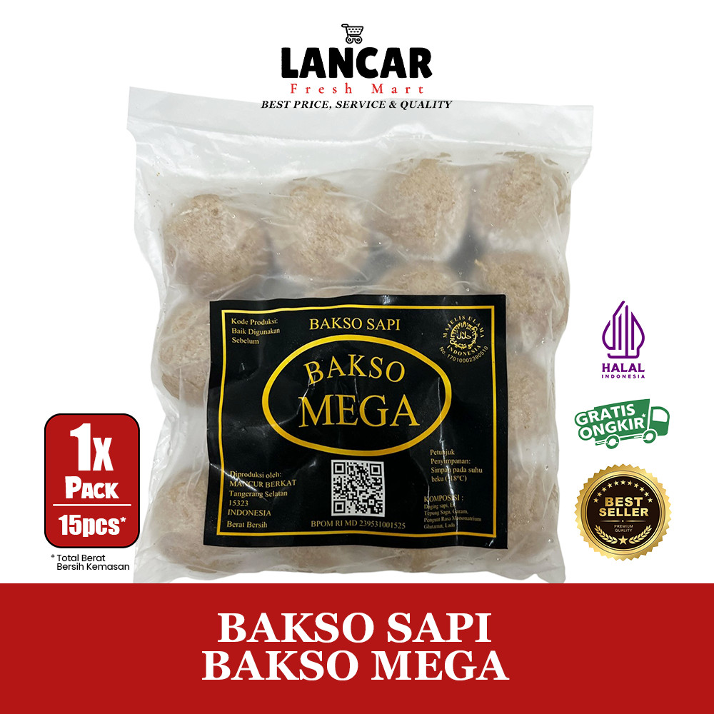 

BAKSO MEGA BASO SAPI TENNIS ISI 15