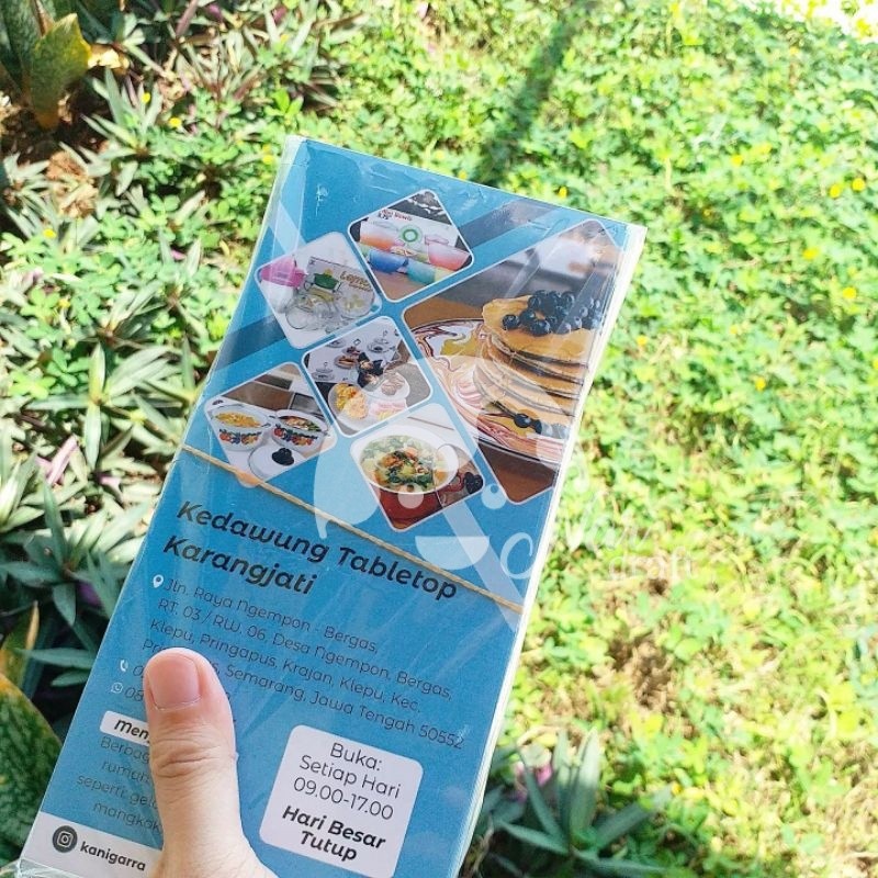 

CETAK BROSUR 500 LEMBAR UKURAN 1/3 A4 10X21CM FULL COLOR