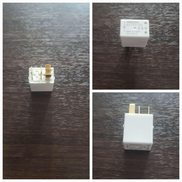 Relay power atau relay omron 24volt kaki 5 ps canter 125 turbo asli