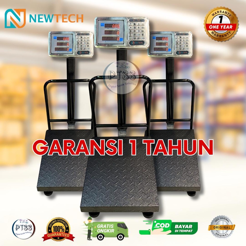 timbangan digital150kg / timbangan barang 150kg NEWTECH BISA DILIPAT