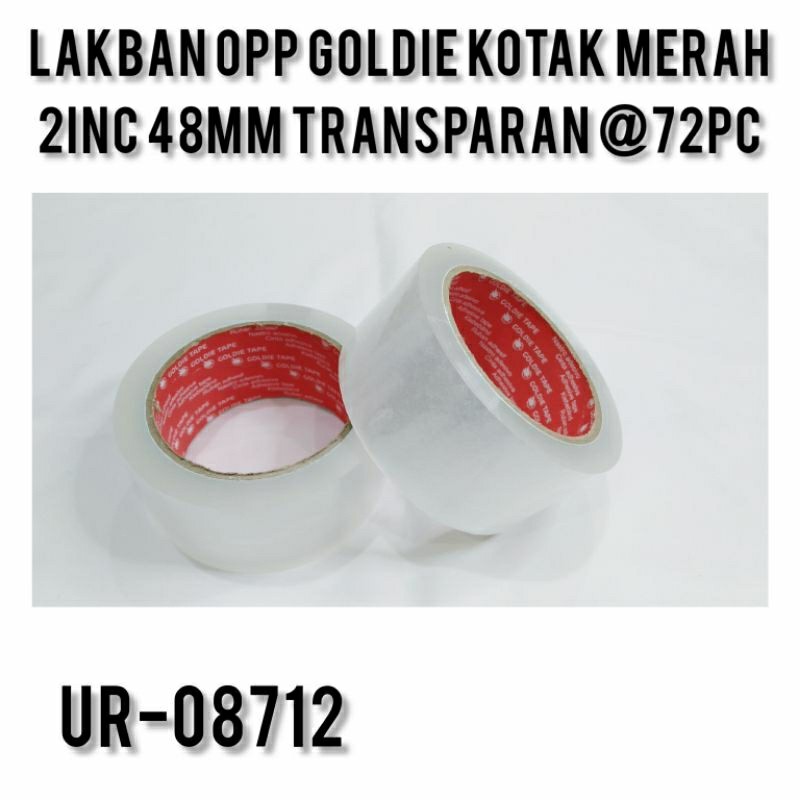 

LAKBAN OPP / SLASIBAN KARDUS / SELOTIP KARDUS / SELASIBAN KARTON 2 INCH BENING