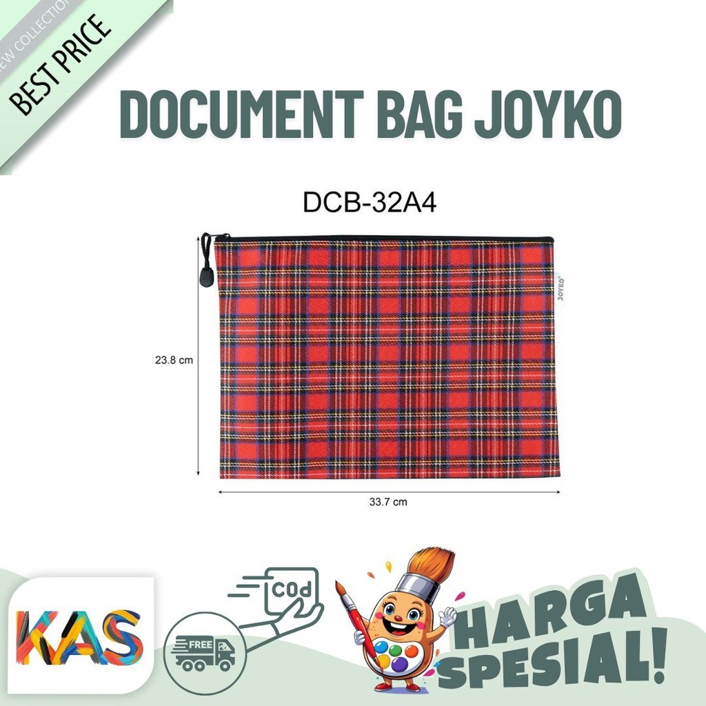 

Tas Dokumen Motif Sarung / Wadah Document Bag Joyko DCB-32 Bill Tempat Dokumen Satuan