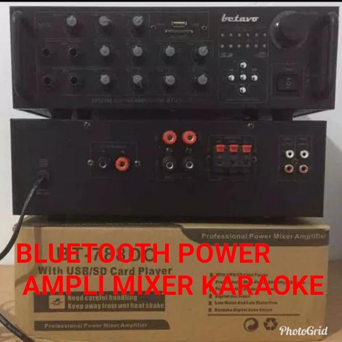 Betavo BT-788DC amplifier ampli profesional power mixer with usb/