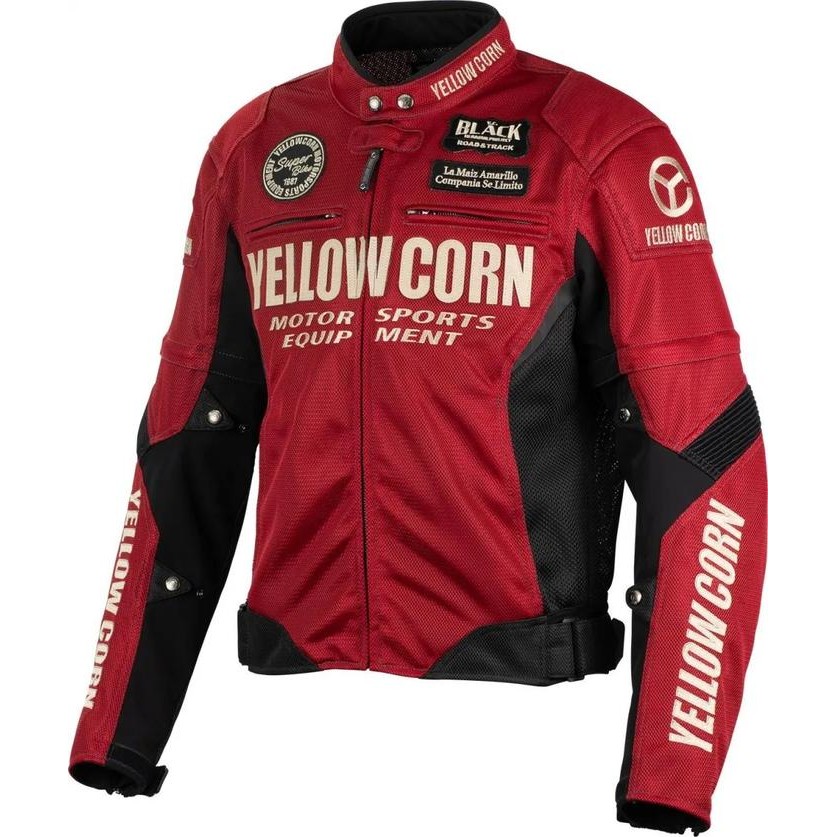 Jaket Motor - Yellow Corn YB 5102 Red Jacket Original