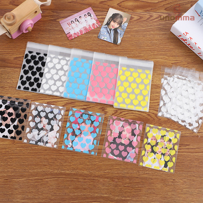 

Tas Kemasan Bersegel Lucu dengan Motif Hati Kartun Tas Kemasan Kartu Kecil