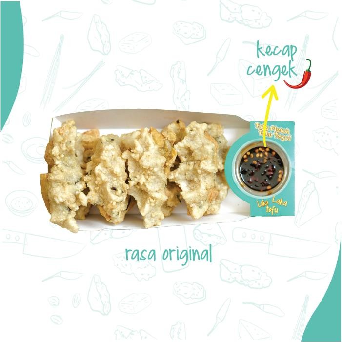 

Cemilan Tahu Pletok Aci Laka Laka Tofu Vacuum Beku Frozen - Ori Kecap