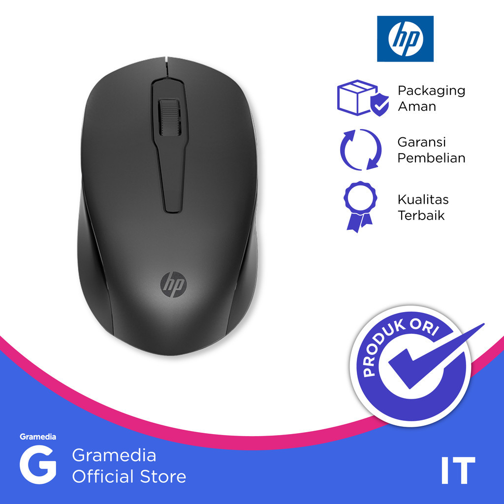 Gramedia Surabaya - HP 150 Wireless Mouse