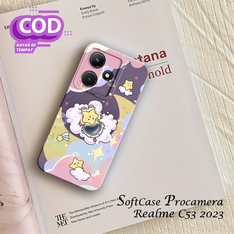 CASE REALME C53 - SOFTCASE PRO CAMERA REALME C53 - CASING REALME C53 TERBARU - CESING REALME C53 202