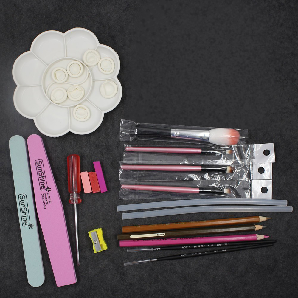 

DBS icy Blyth doll bjd Customizing tools Palette paint brush pen makeup DIY doll face