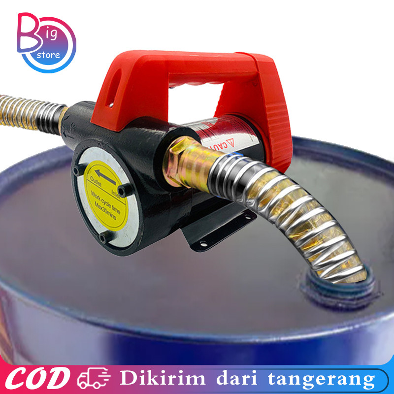 Pompa Bensin Elektrik Pompa Minyak Pompa Minyak Elektrik 12 Volt Mesin Pompa Minyak Solar Listrik Po