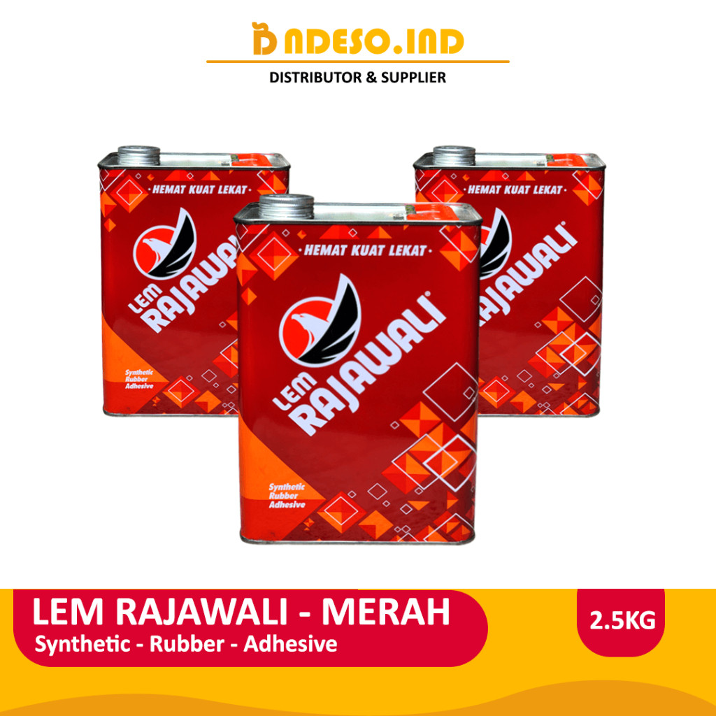 

Lem Kuning Rajawali - Merah - 2.5KG