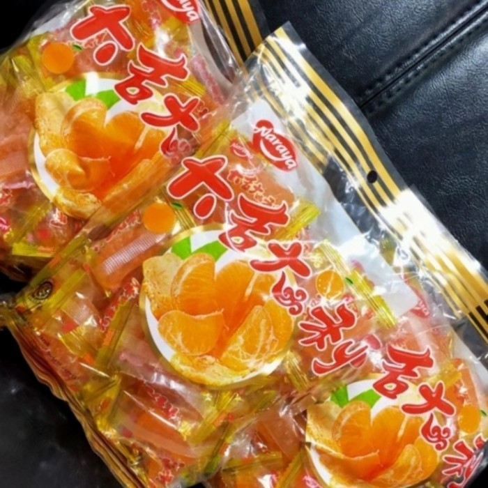 

Jelly Jeruk Naraya 1 Kg/jelly Jeruk Naraya 1000g/Permen Jelly Jeruk 1 Kg