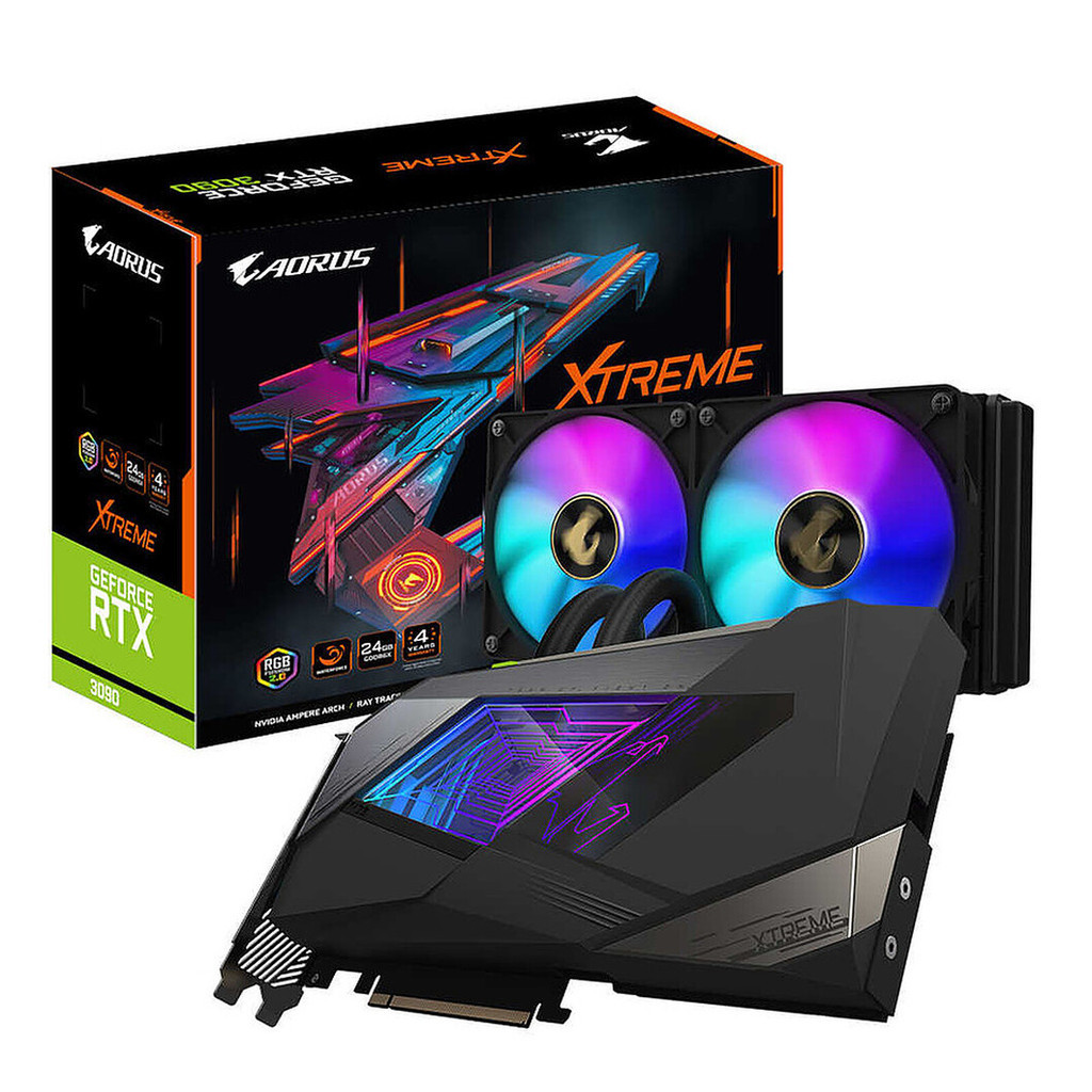 PROMO PRICE AORUS GeForce RTX 3090 XTREME WATERFORCE 24G graphics card