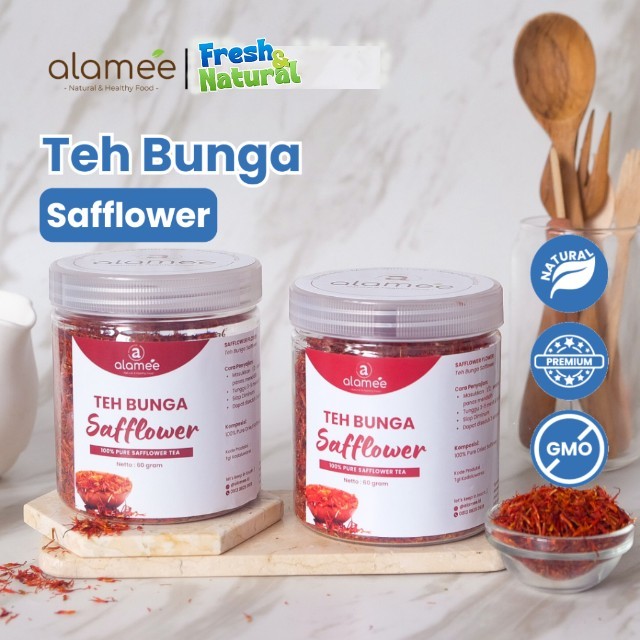 

Teh Bunga Safflower Herbal Tea Original Organik 60gr Alami Siap Seduh Sehat Organik fresh and natural