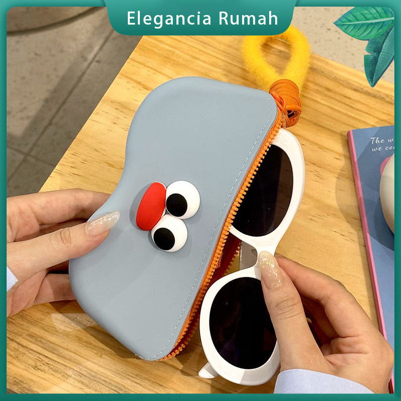 Glasses Pouch/Glasses Pouch Sarung Pelindung Kulit/Sarung Kulit Pelindung Kacamata Anti Lecet/Pouch 
