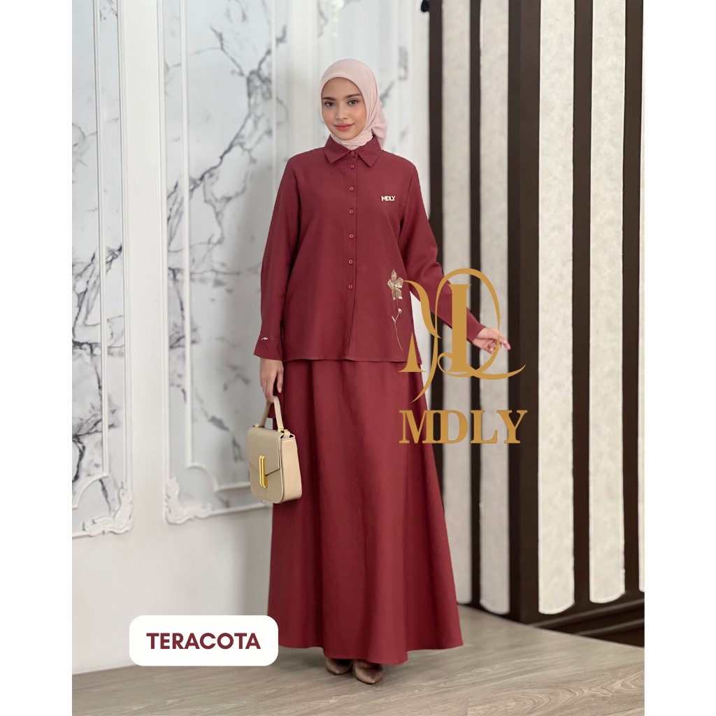 Valerie Skirt Set By MDLY  Oneset Wanita Setelan Wanita Terbaru Setelan MDLY Setcel Wanita Setelan R