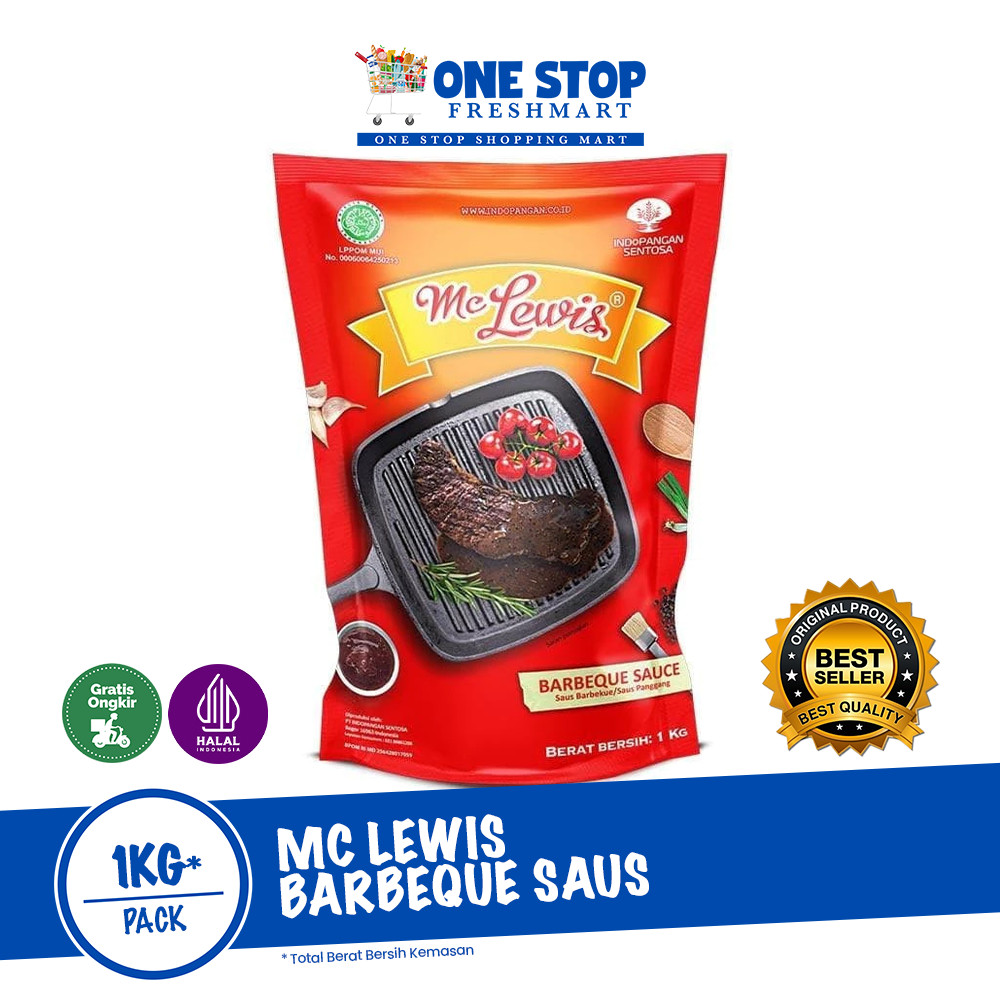 

MC LEWIS BARBEQUE SAUS 1KG