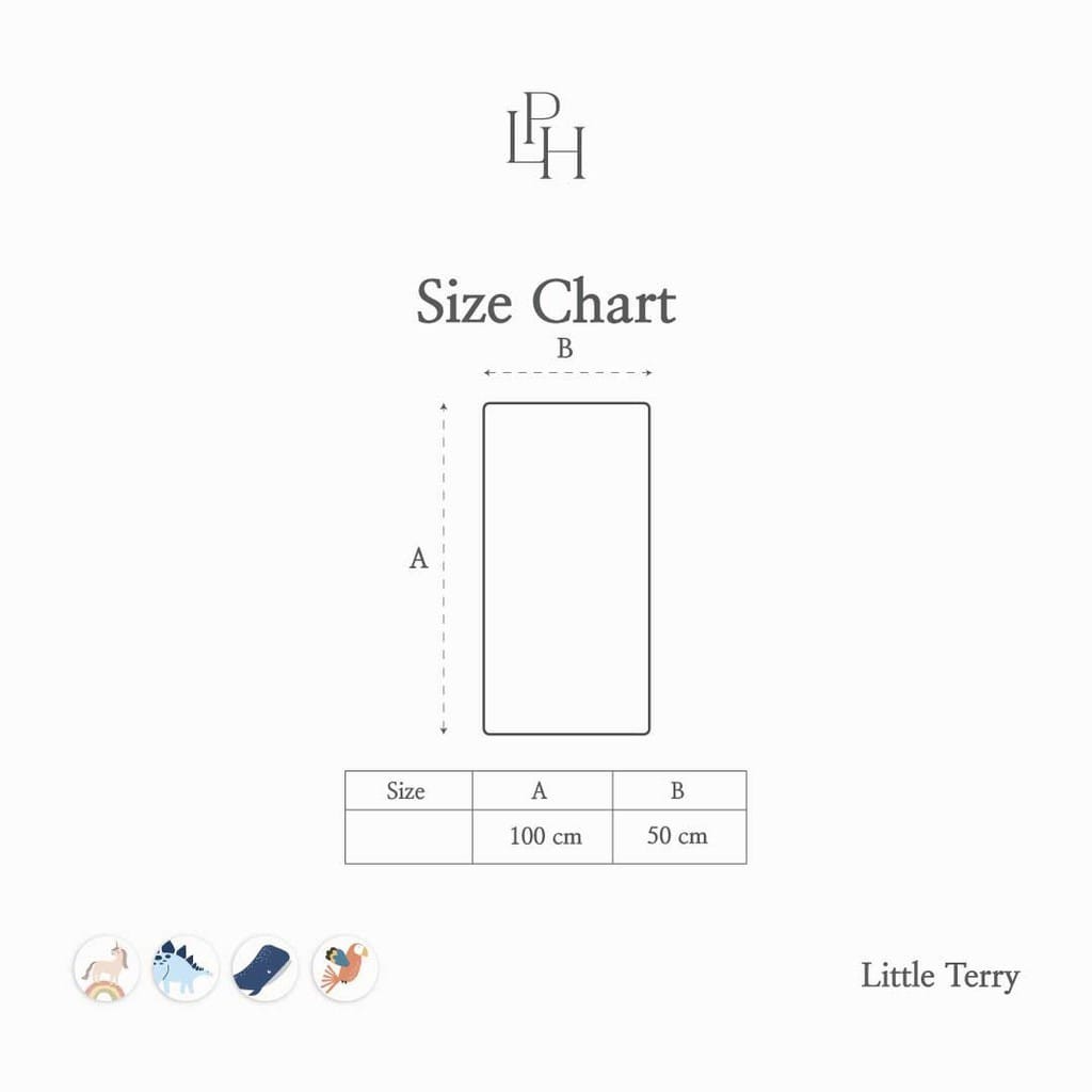 Little Palmerhaus Little Terry Towel | Handuk Bayi | Handuk Little Terry | Handuk Little Palmerhaus 