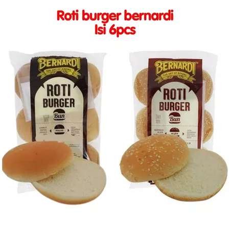 

ROTI BURGER BERNARDI ISI 6PCS