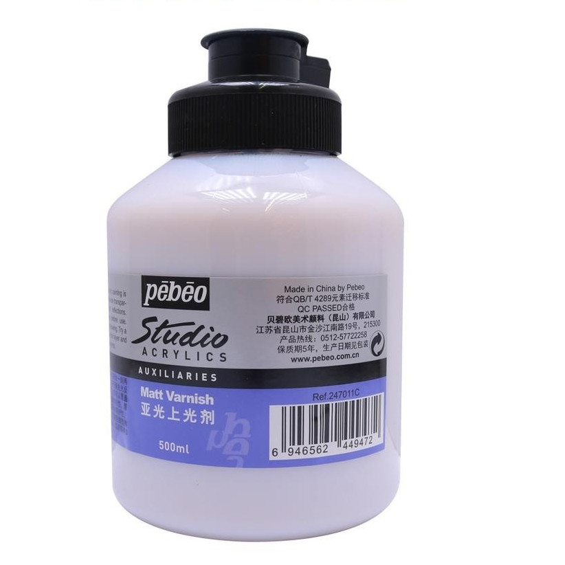 

Gramedia Surabaya - VARNISH ACRYLIC PEBEO STUDIO MATT 500ML 247011C