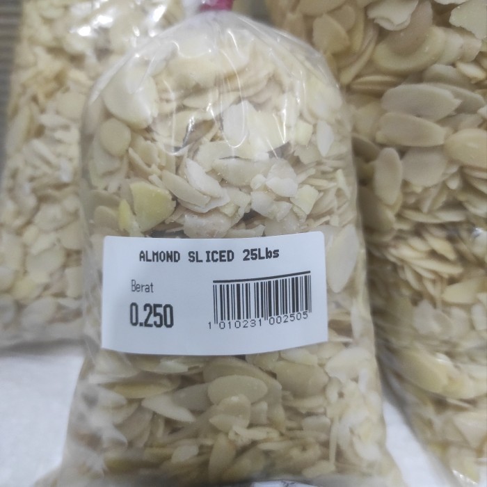 

Kacang Almond Slice Curah 250gr
